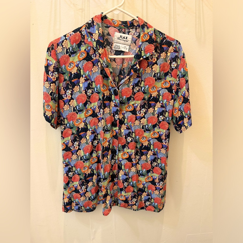 Flax Floral Shirt